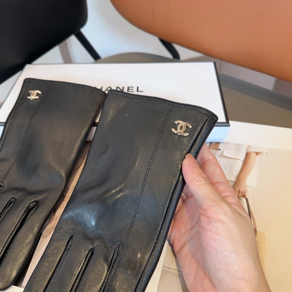 Gloves leather women's фото 6