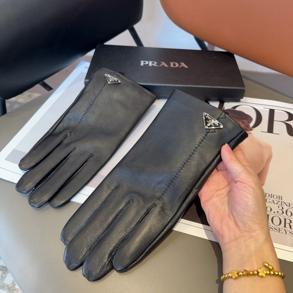 Gloves leather women's фото 6