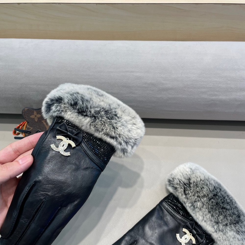 Gloves leather women's фото 6