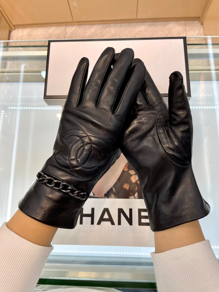 Перчатки кожаные женские фото 7