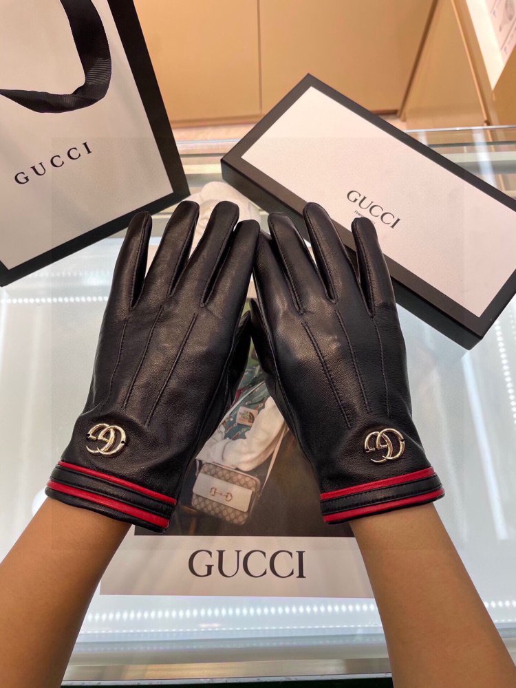 Перчатки кожаные женские фото 7