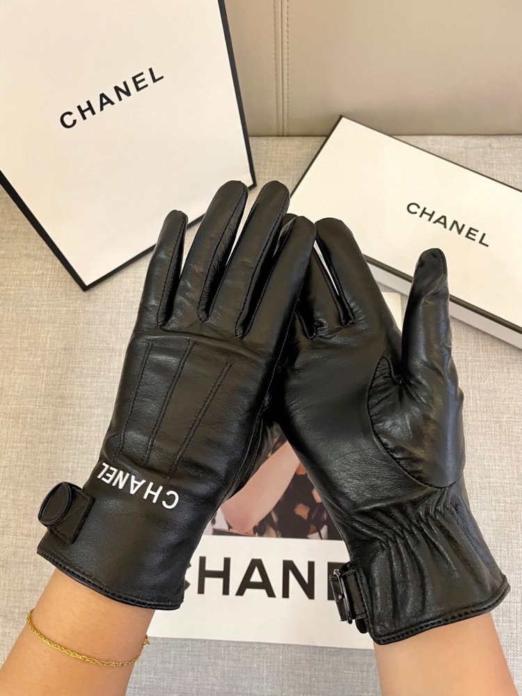 Перчатки кожаные женские фото 7