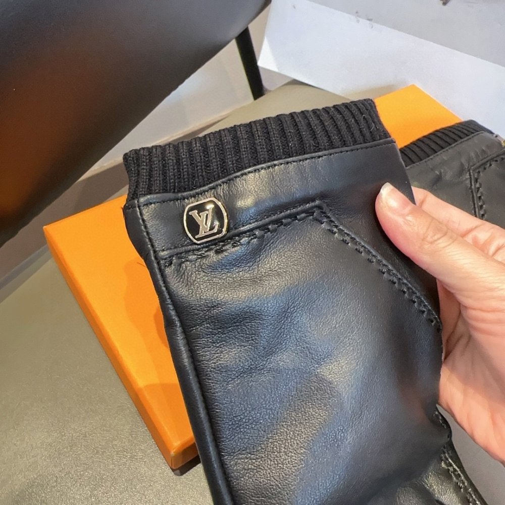 Перчатки кожаные женские фото 7