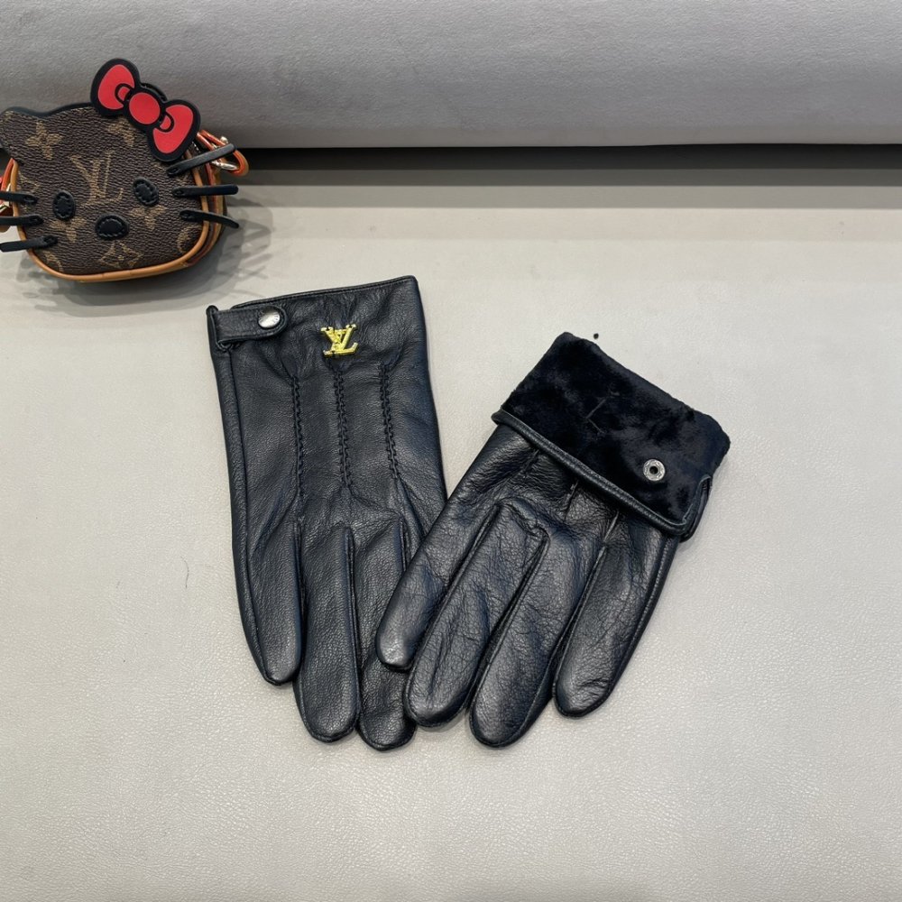 Перчатки кожаные женские фото 7