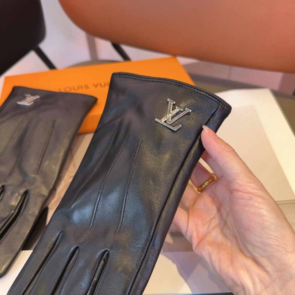 Gloves leather women's фото 7