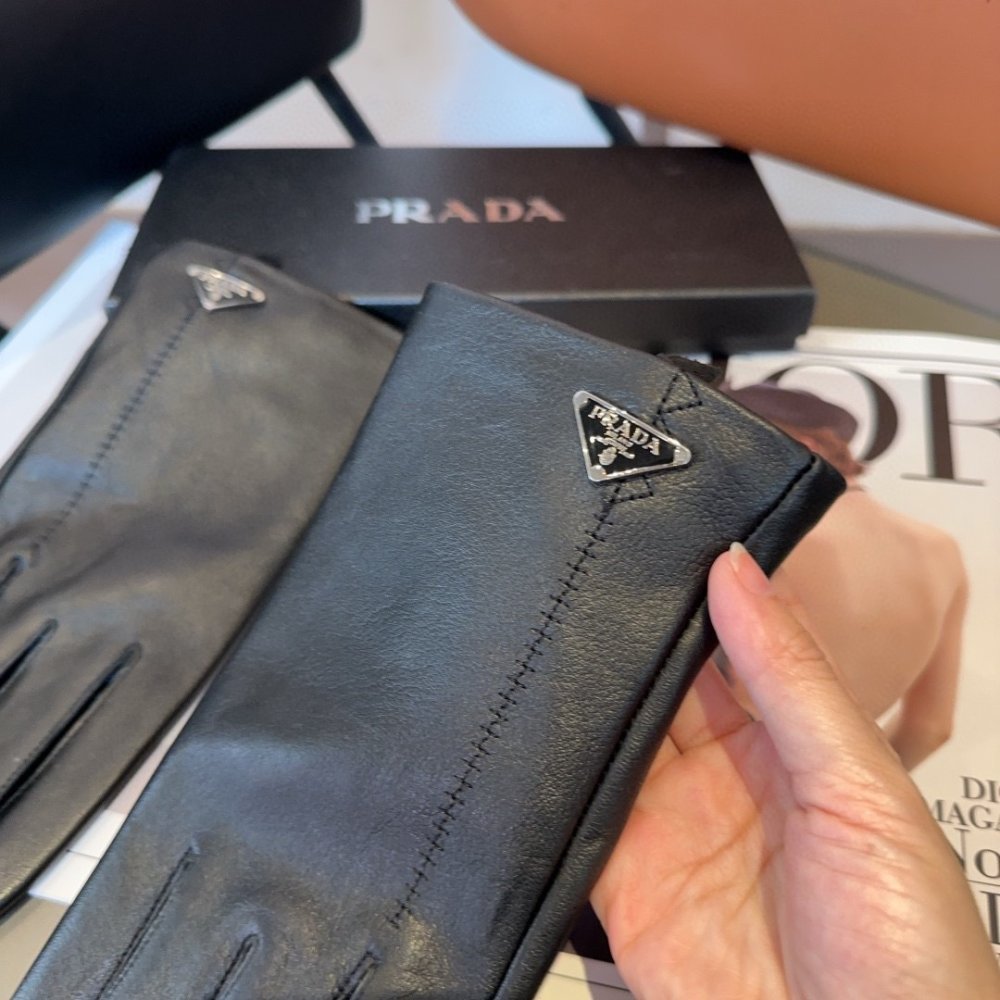 Gloves leather women's фото 7