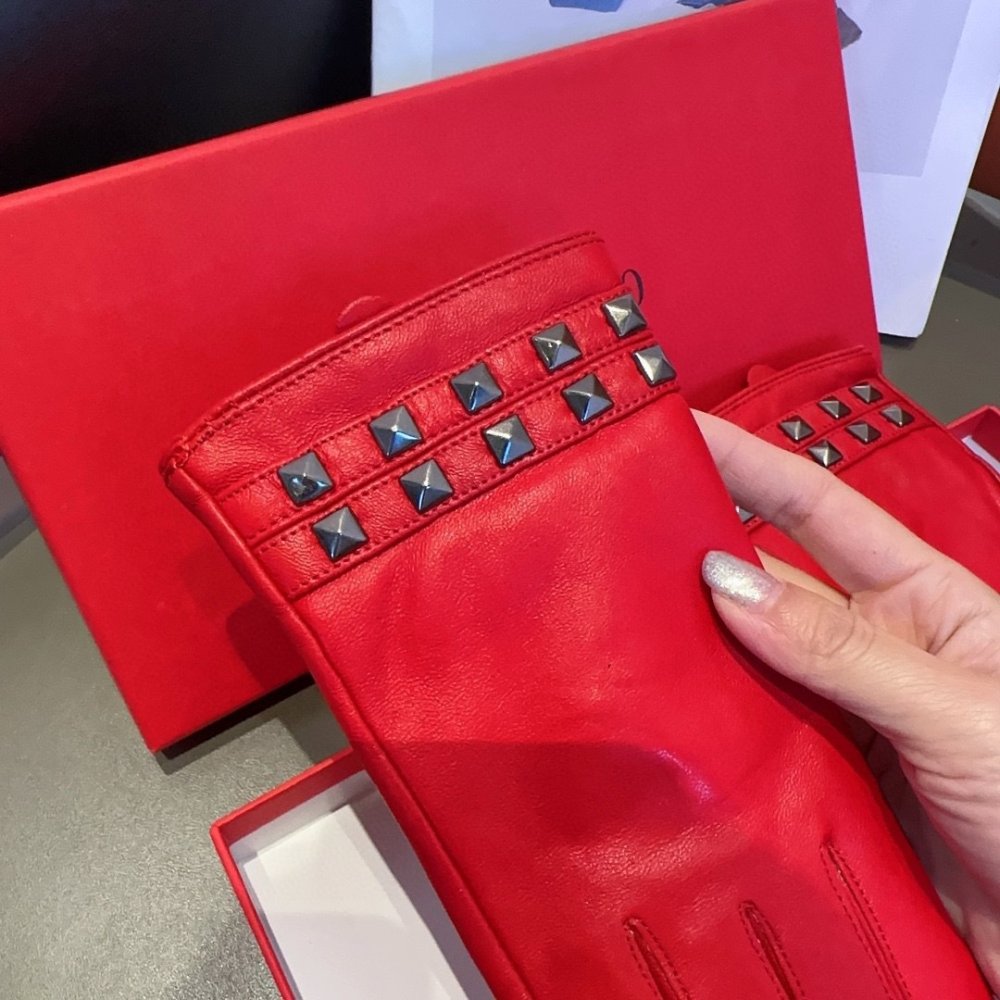 Перчатки кожаные женские фото 7