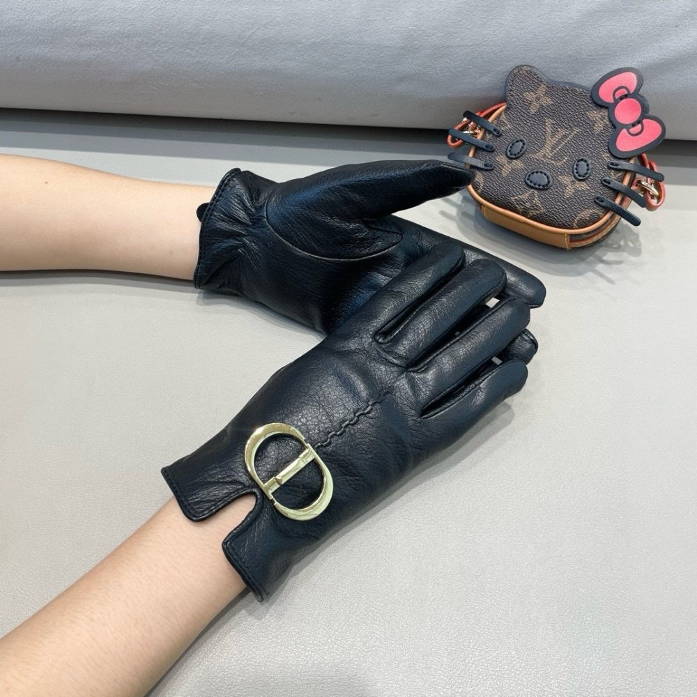 Перчатки кожаные женские фото 8