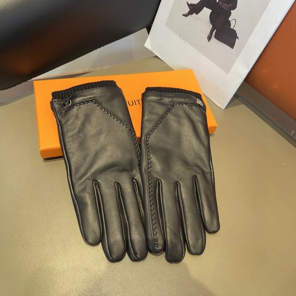 Перчатки кожаные женские фото 8