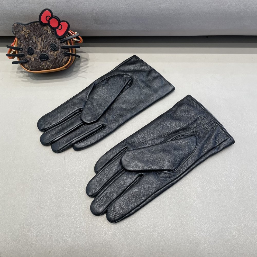 Перчатки кожаные женские фото 8