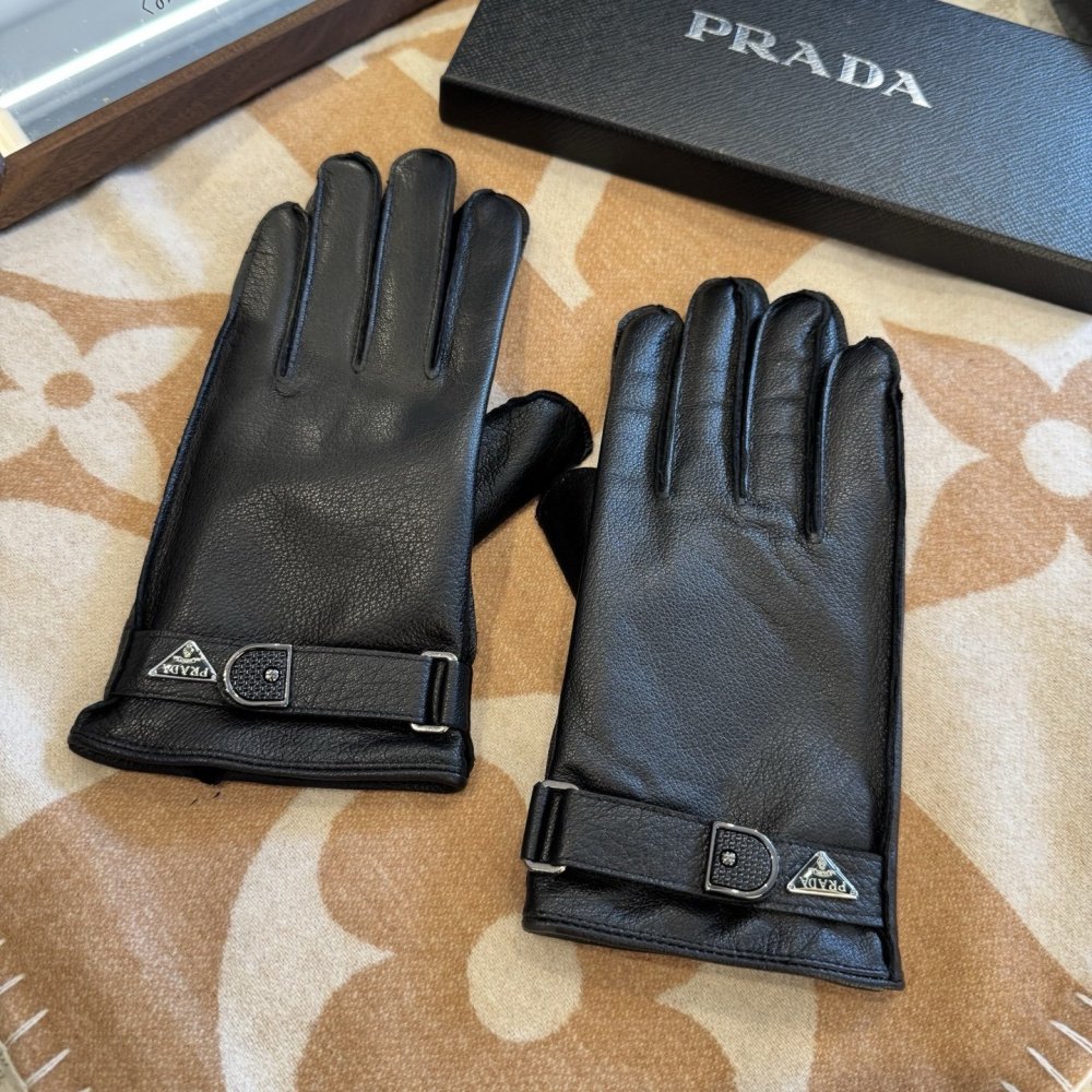 Перчатки кожаные женские фото 8