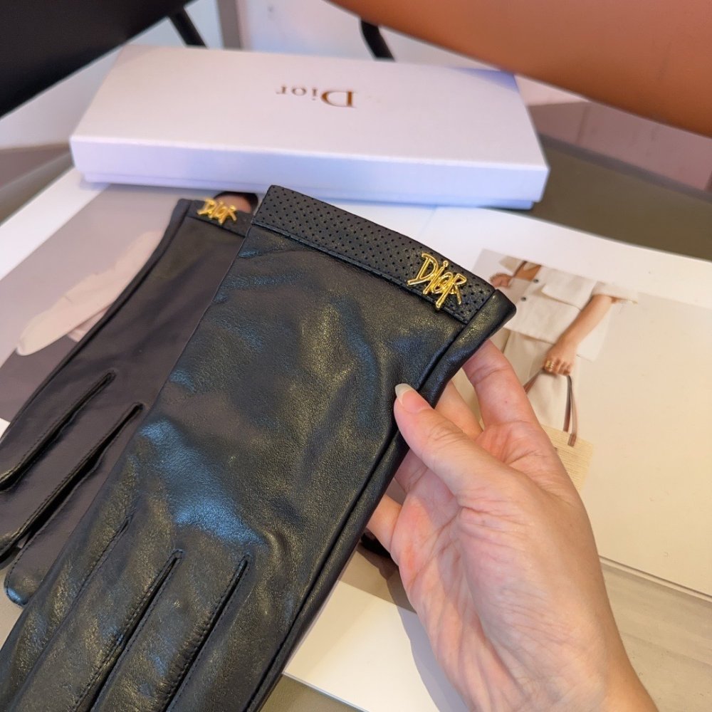 Gloves leather women's фото 8