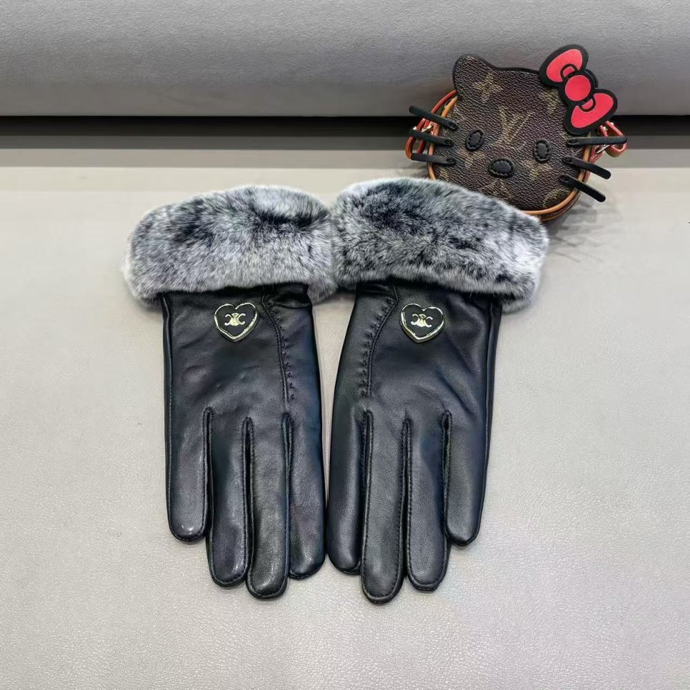 Перчатки кожаные женские фото 8