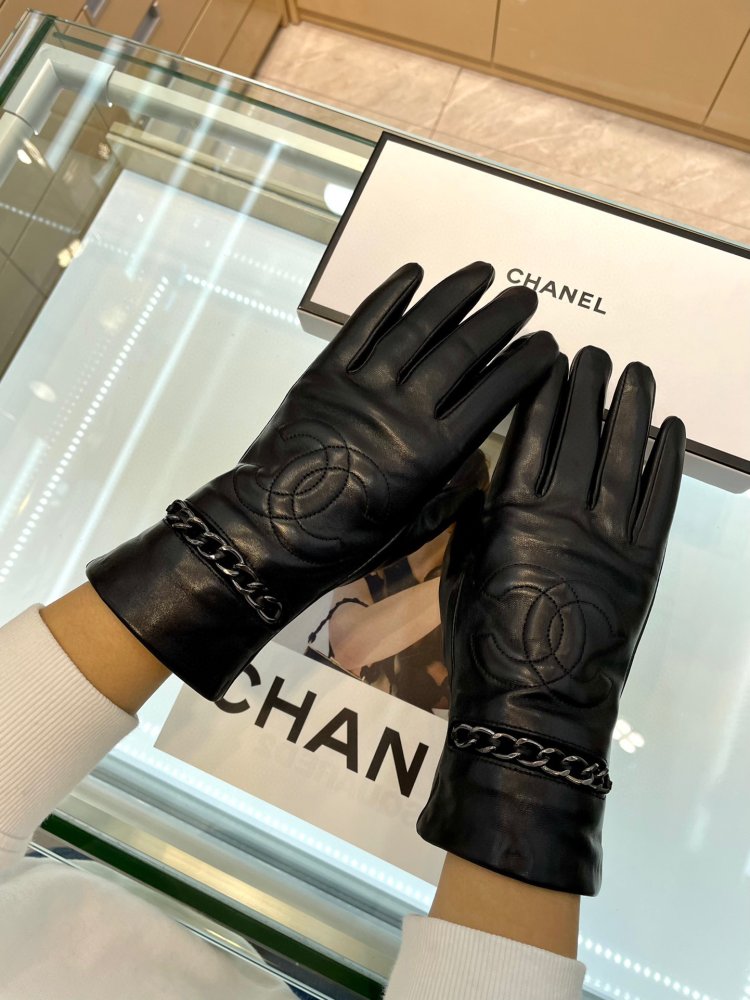 Перчатки кожаные женские фото 9