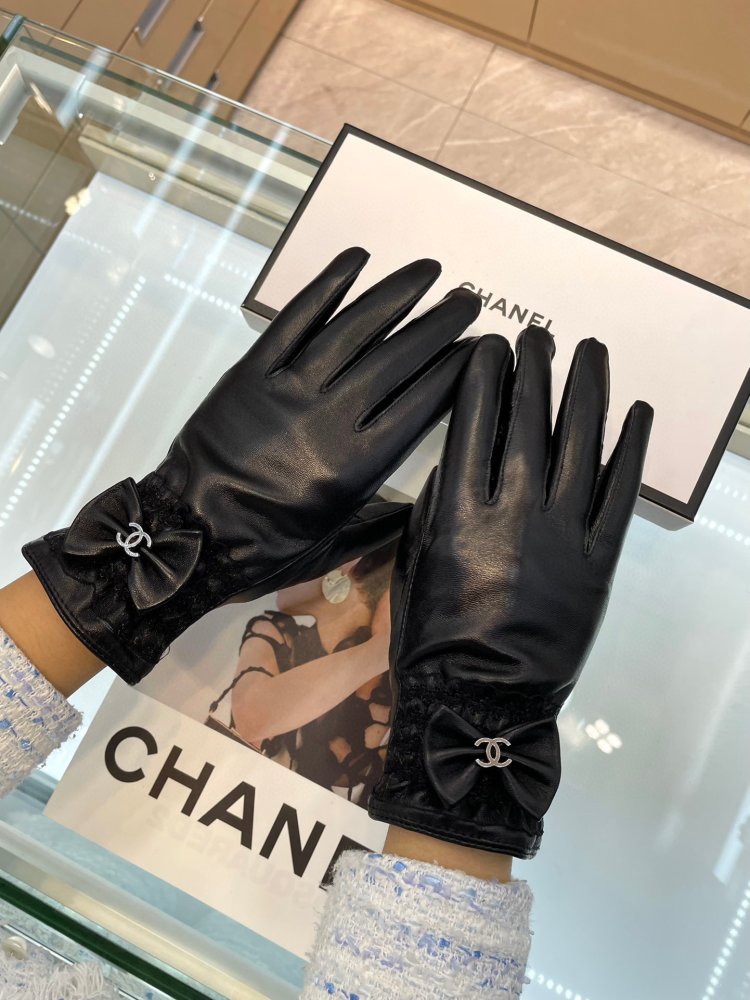 Перчатки кожаные женские фото 9