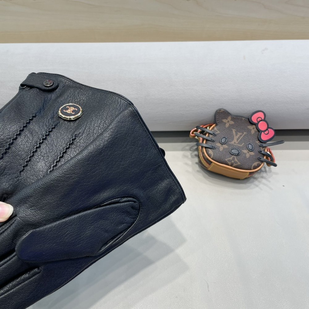 Рукавички шкіряні жіночі фото 9