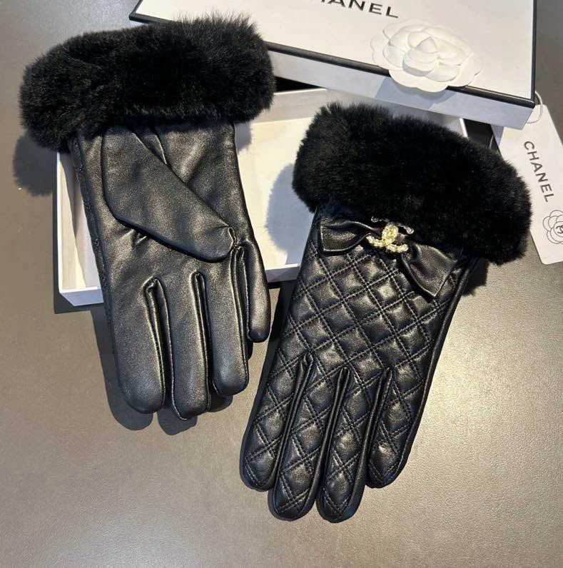 Gloves leather фото 4