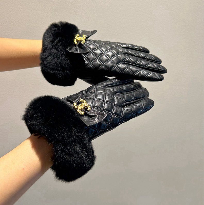 Gloves leather фото 8