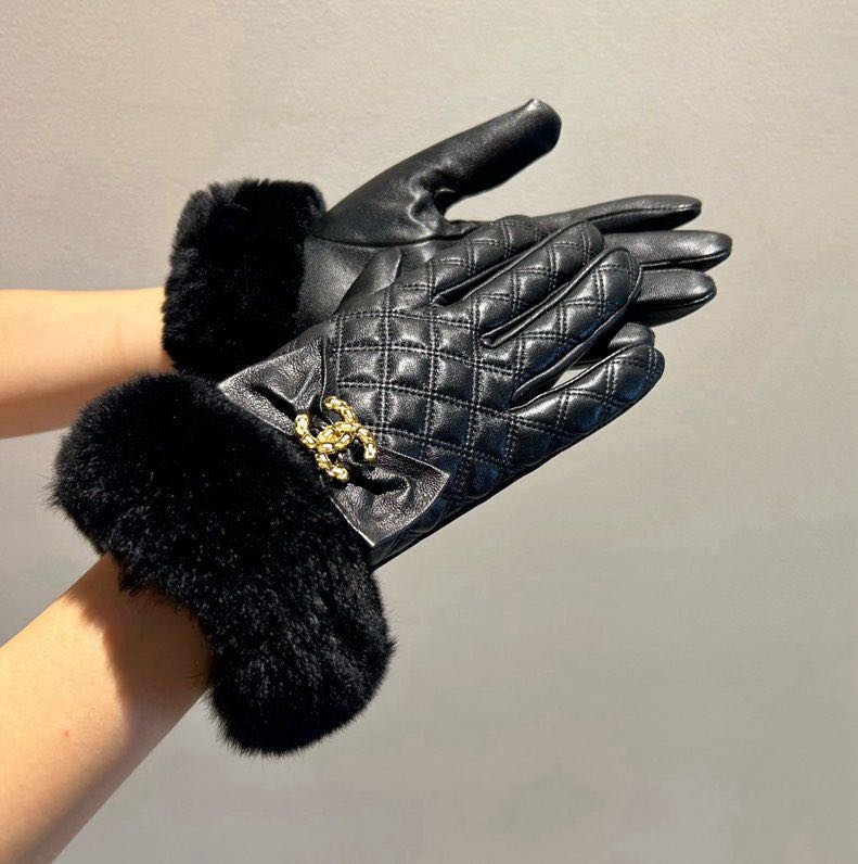 Gloves leather фото 9