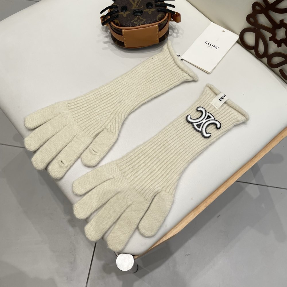 Gloves woolen women's фото 2