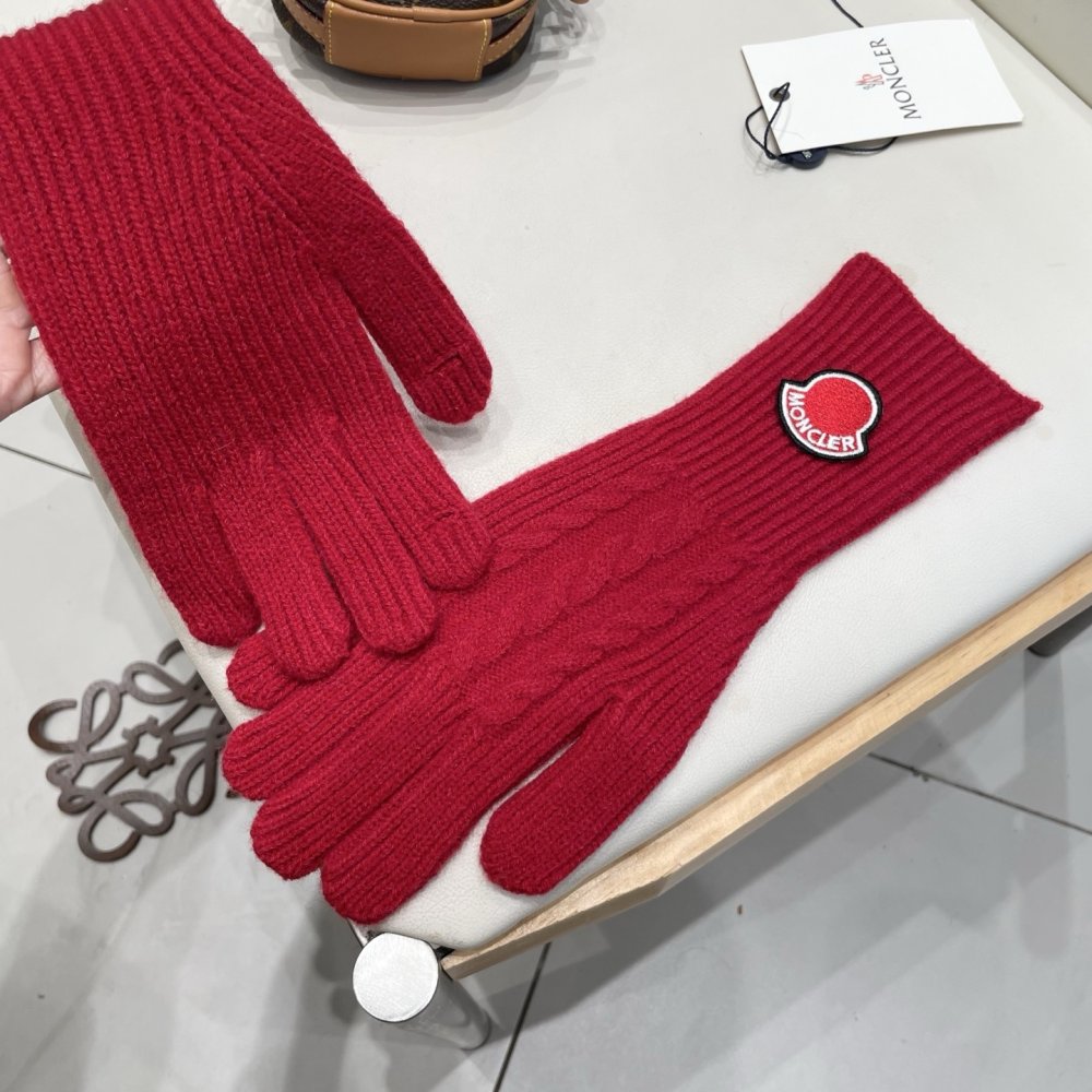 Gloves woolen women's фото 3