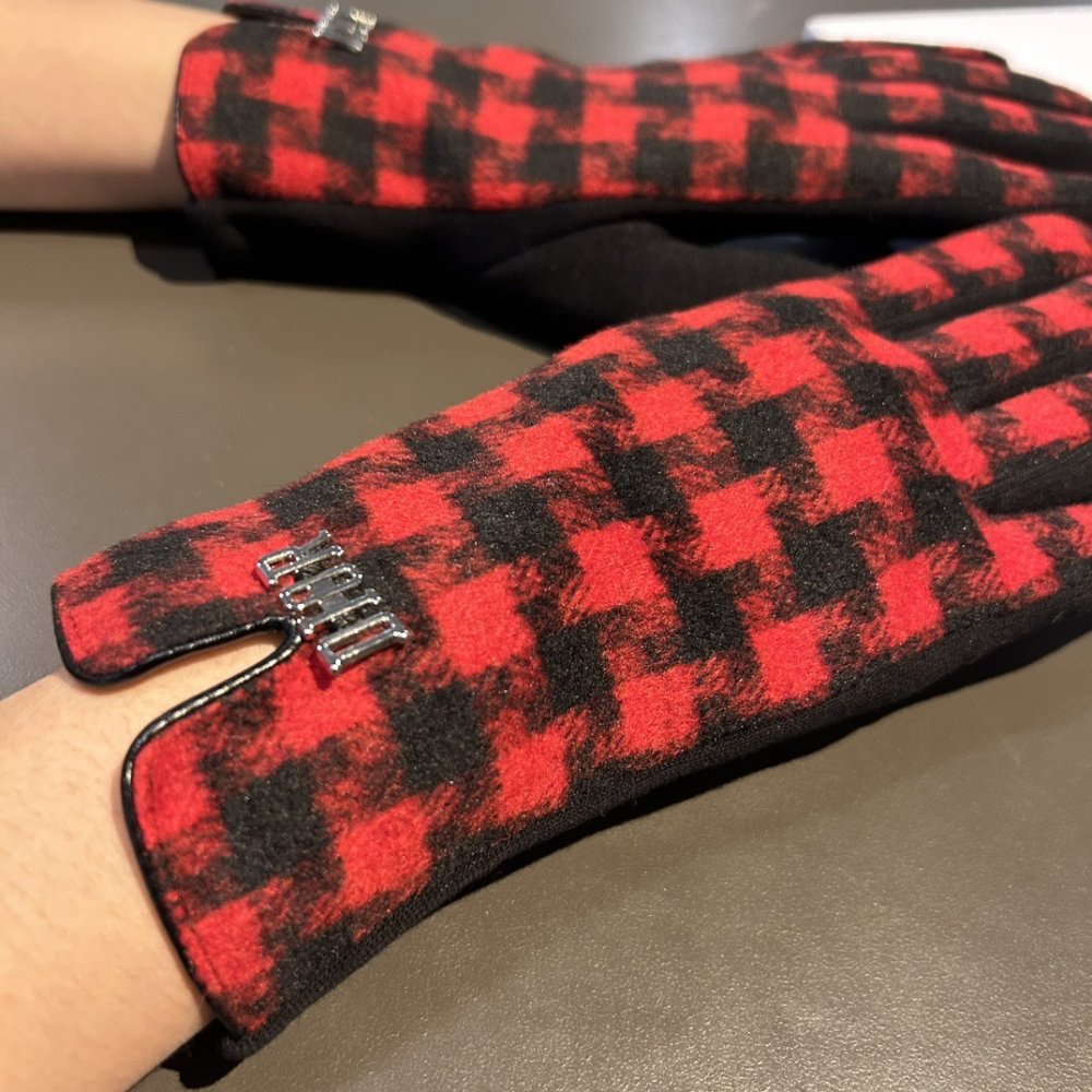 Gloves woolen women's фото 4