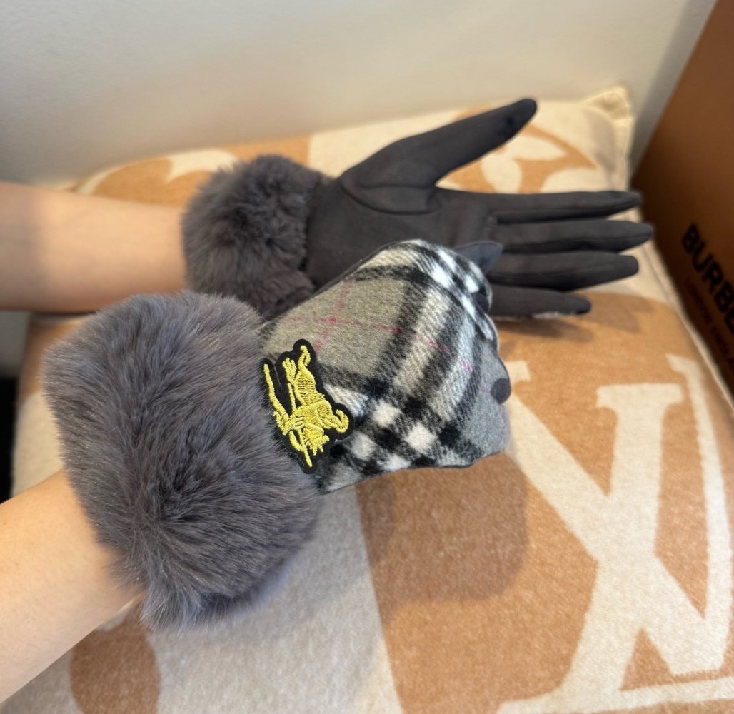 Перчатки шерстяные женские фото 4