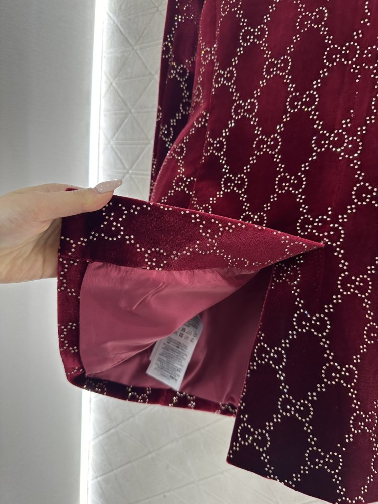 Піджак оксамитовий жіночий фото 6