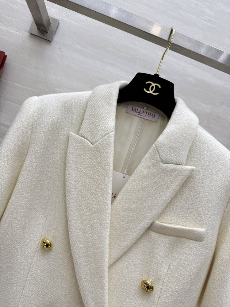 Пиджак белый женский фото 3