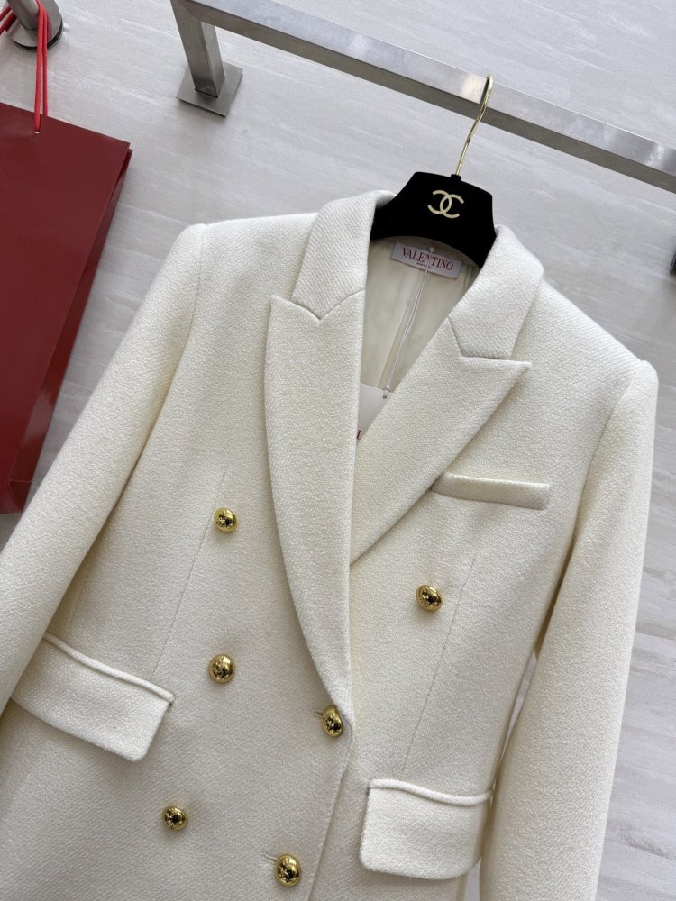 Пиджак белый женский фото 6