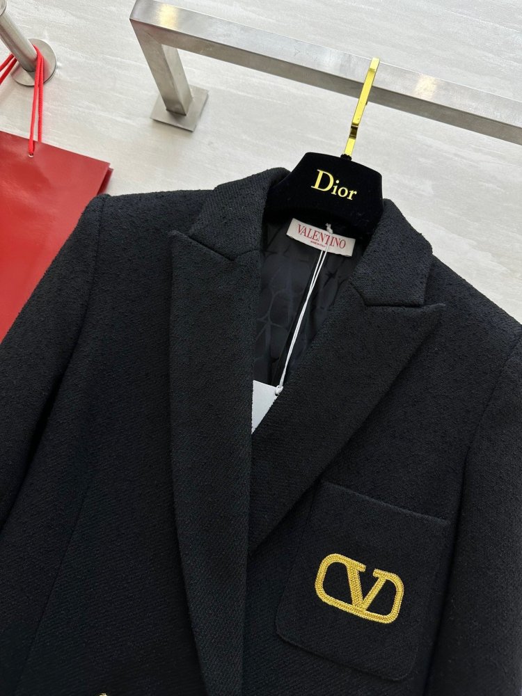 Пиджак черный женский фото 4