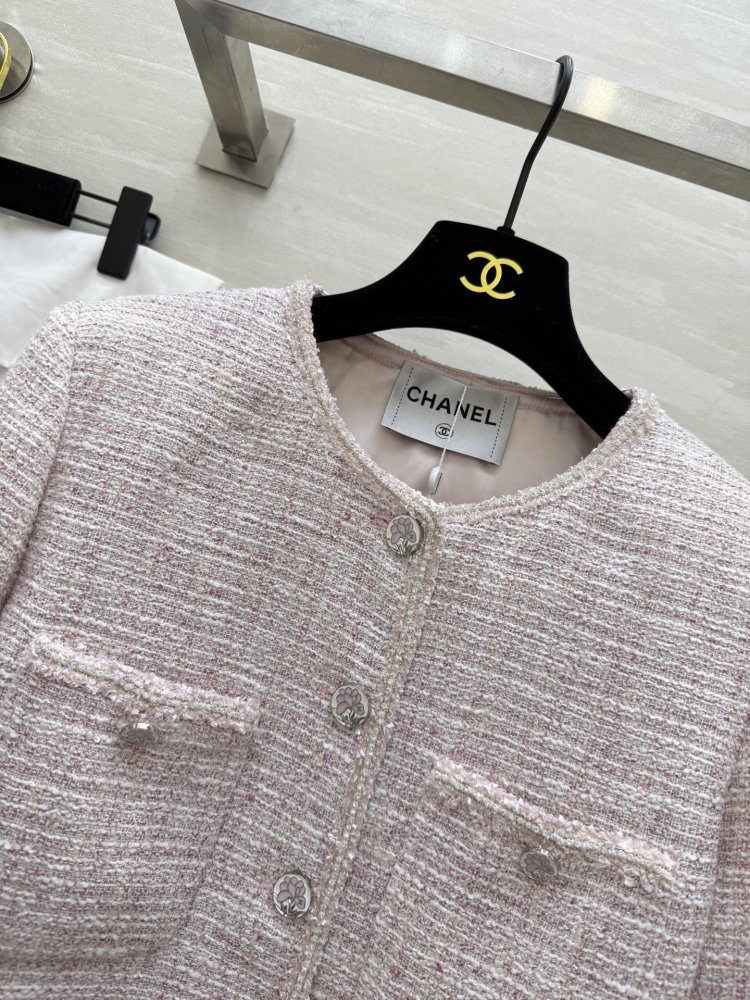 Пиджак из шерстяного твида фото 4