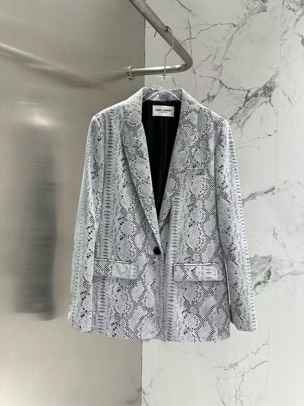 Пиджак кожаный женский фото 5