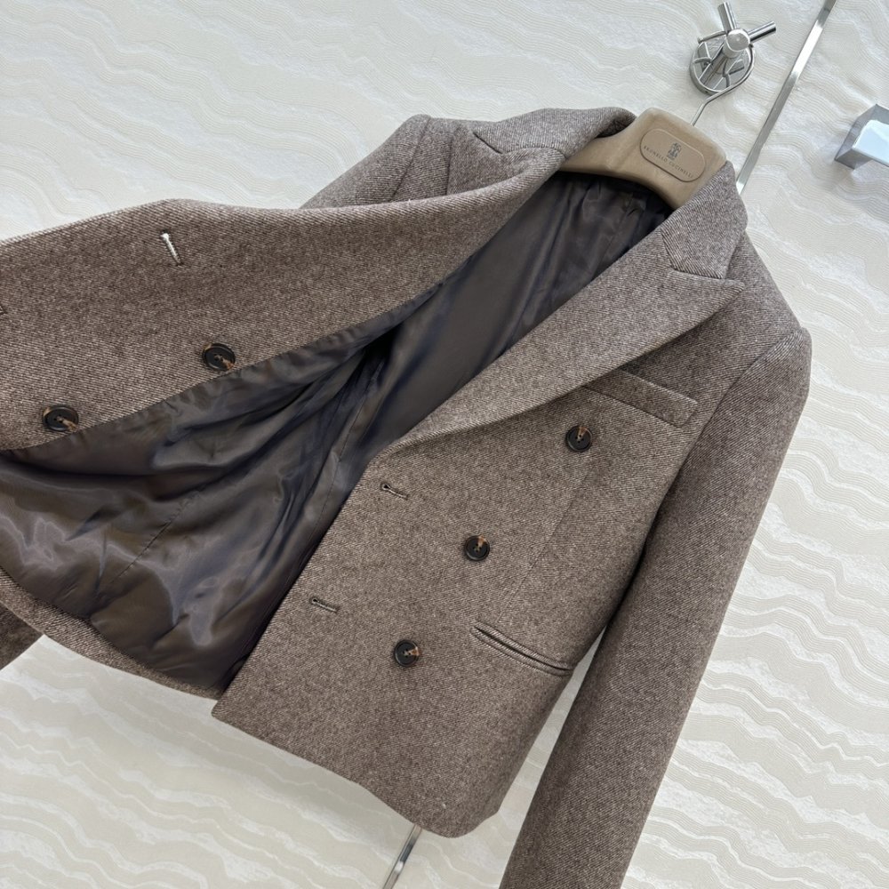 Пиджак шерстяной женский фото 6