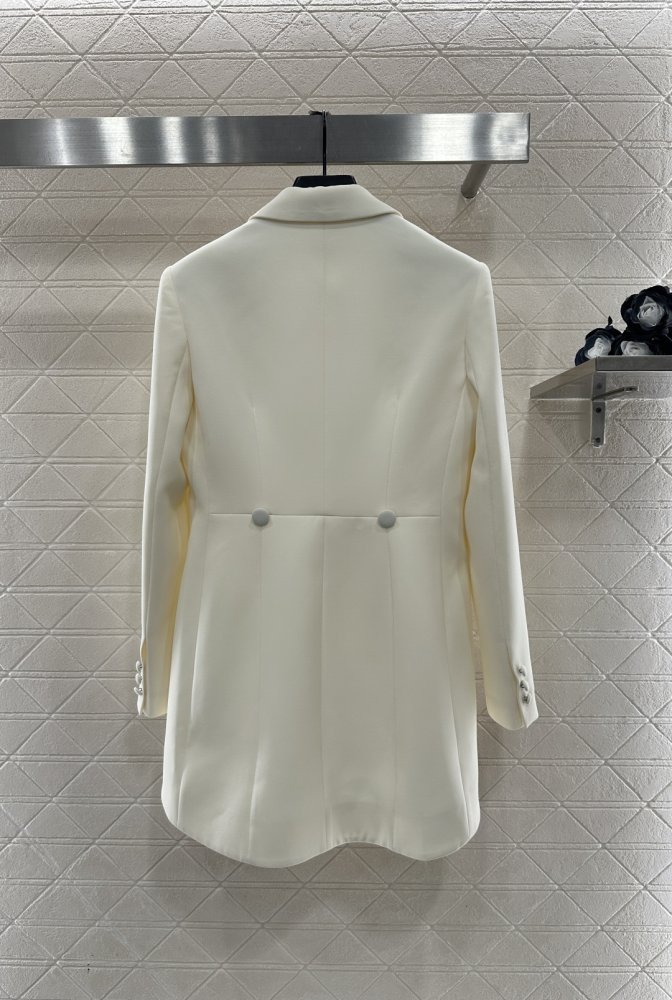 Пиджак средней длины с отворотами фото 2