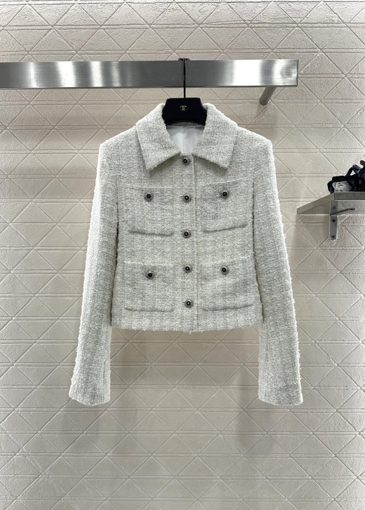 Пиджак твидовый женский