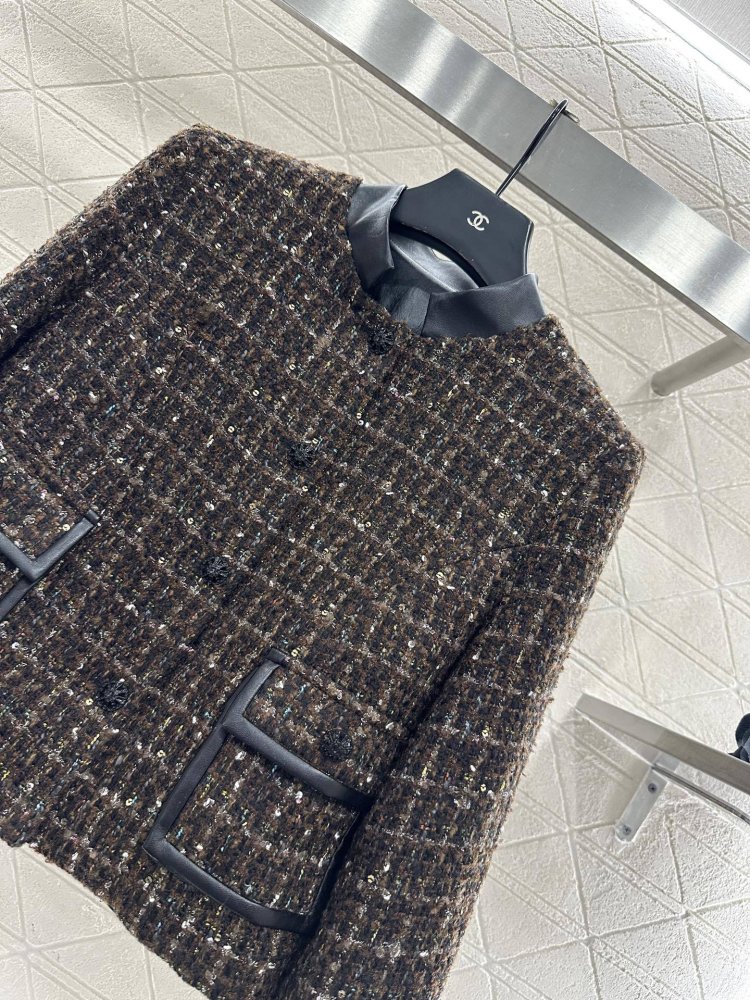 Пиджак твидовый женский фото 3