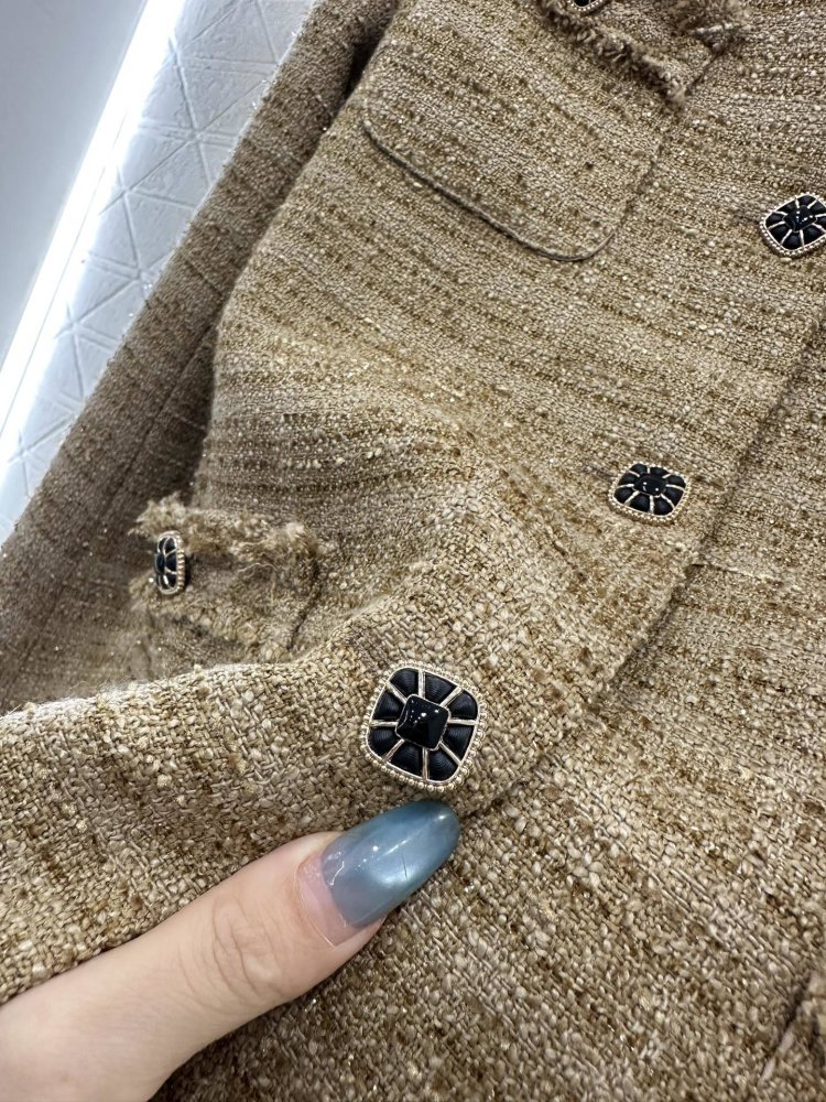 Пиджак твидовый женский фото 5