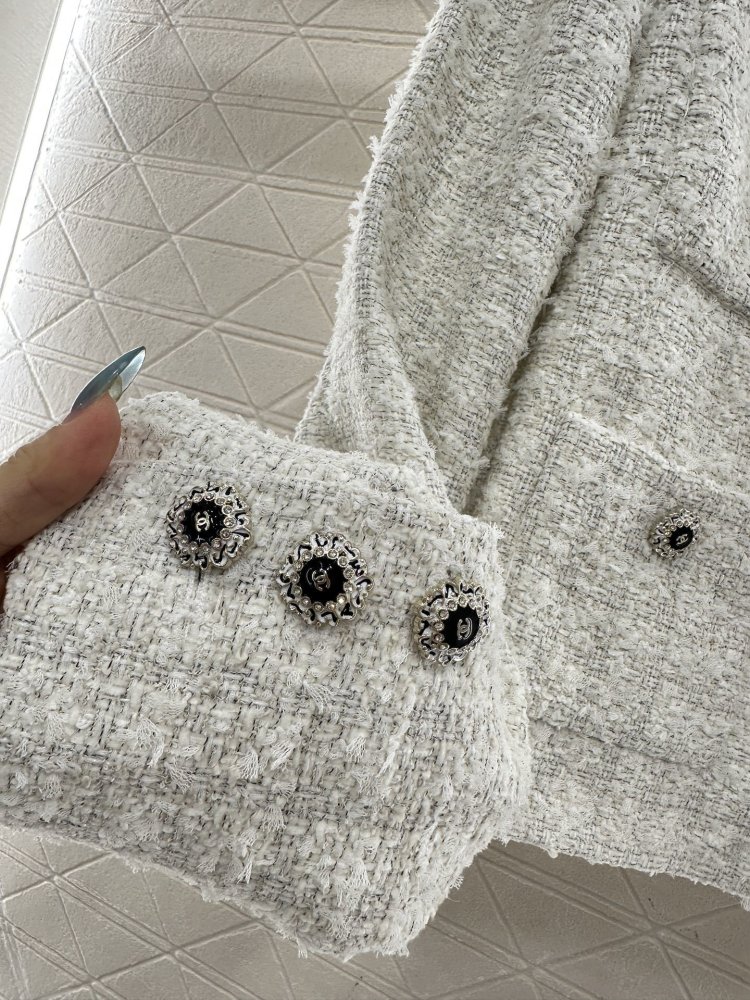 Пиджак твидовый женский фото 6