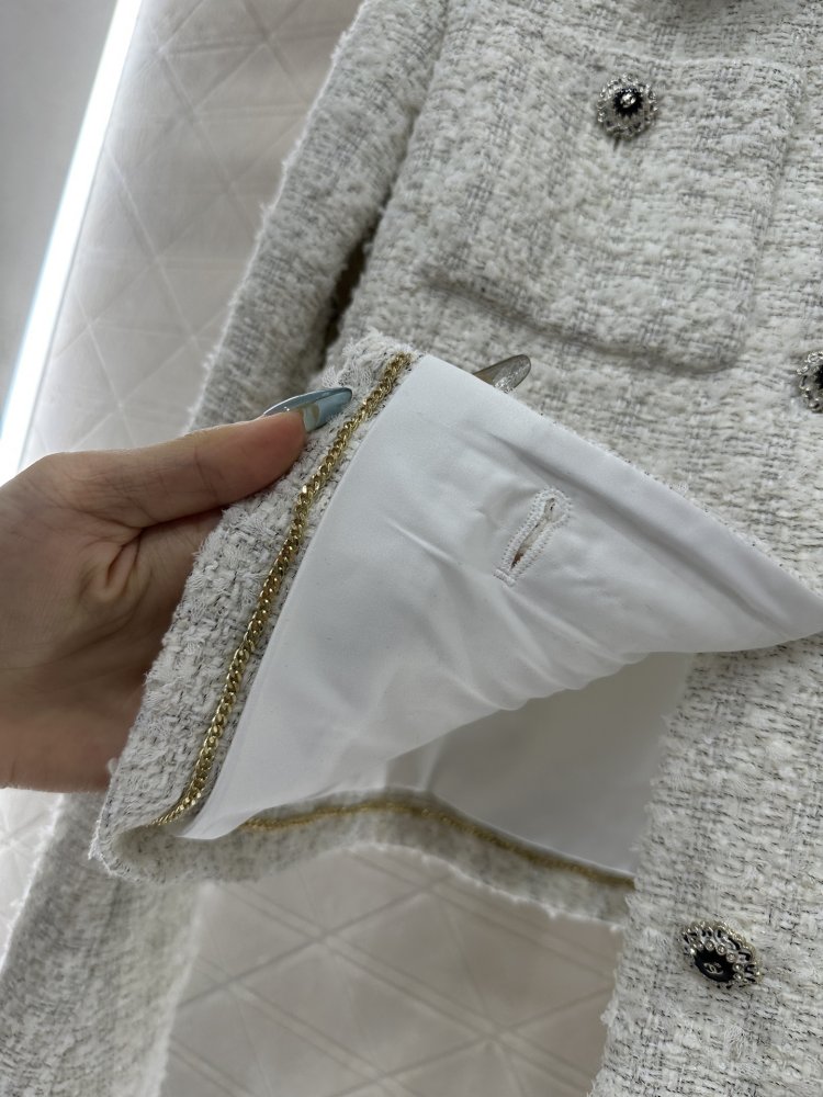 Пиджак твидовый женский фото 7