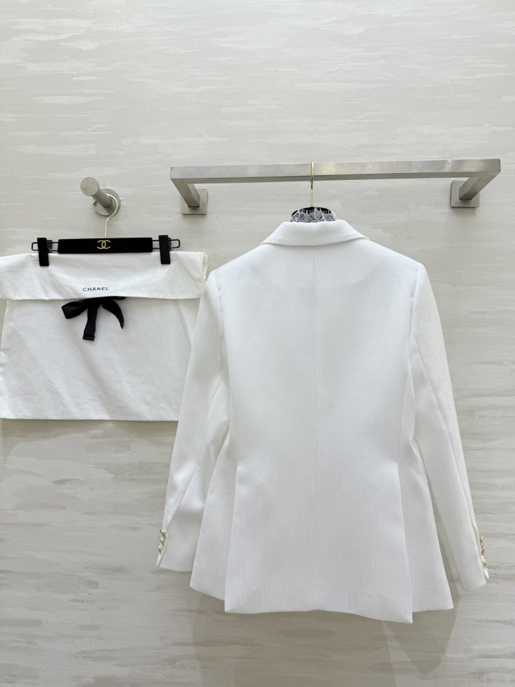 Піджак жіночий білий з мереживний обробкою фото 9