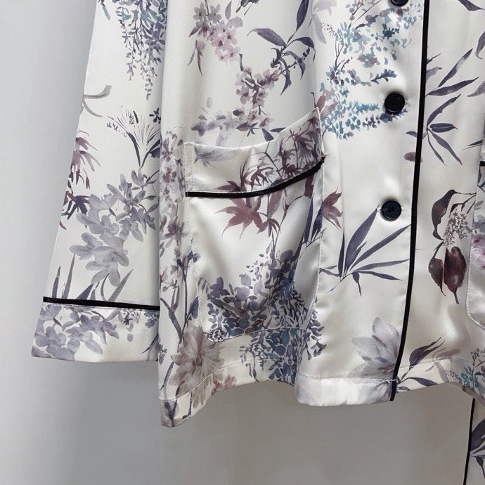 Пижама шелковая женская фото 3