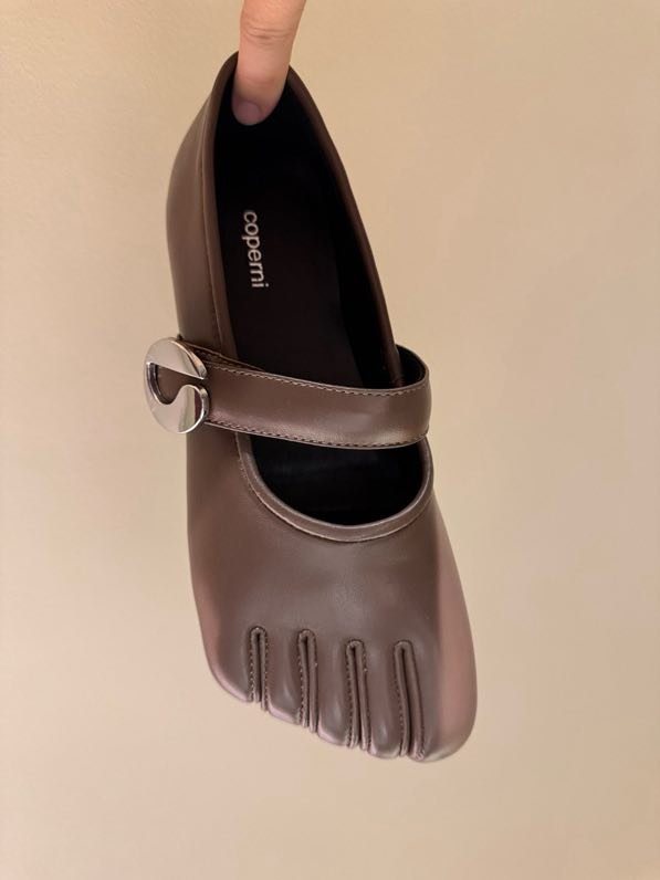 Пятипалые туфлі Coperni на тонкої підошві фото 9