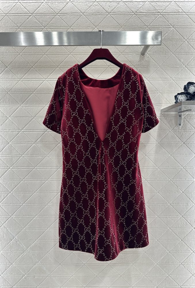 Dress velvet фото 2