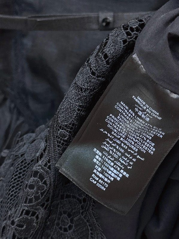 Плаття, Сукня чорне шелки і льон фото 8