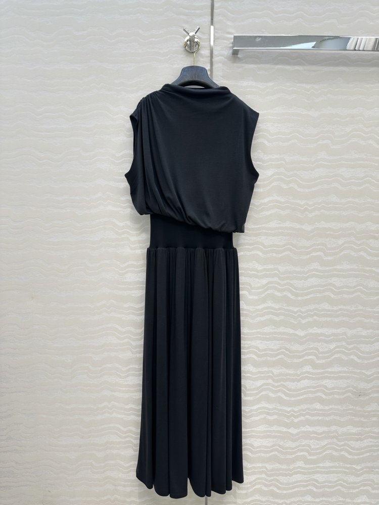 Платье длинное без рукавов фото 8