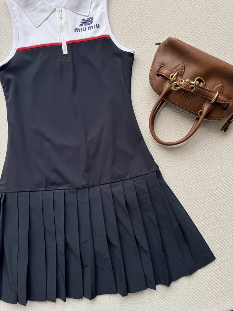 Платье джерси для тенниса Miu Miu x New Balance фото 4