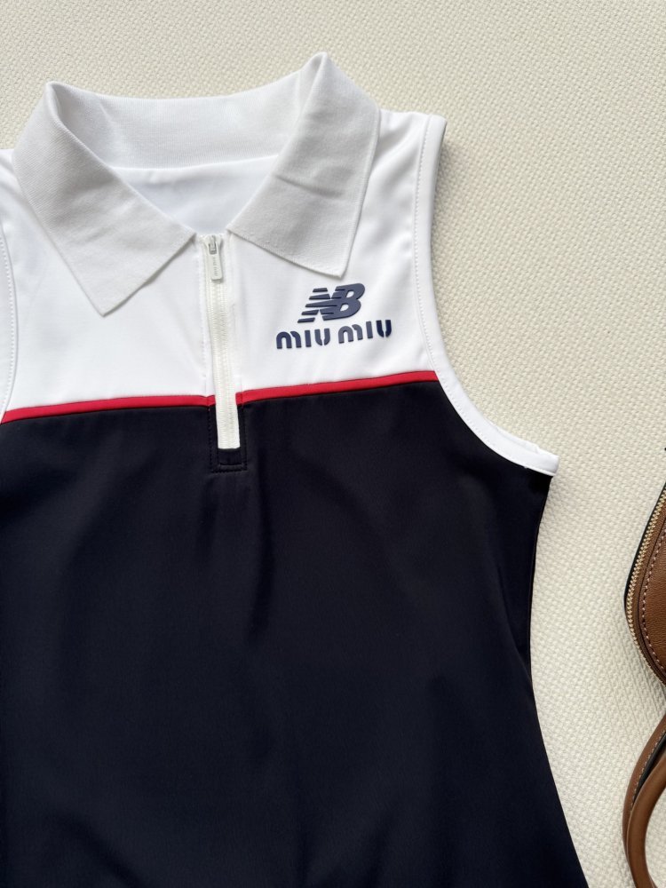 Платье джерси для тенниса Miu Miu x New Balance фото 5