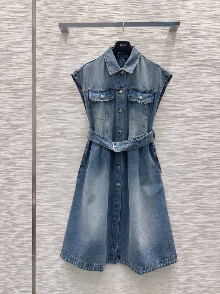 Платье джинсовое