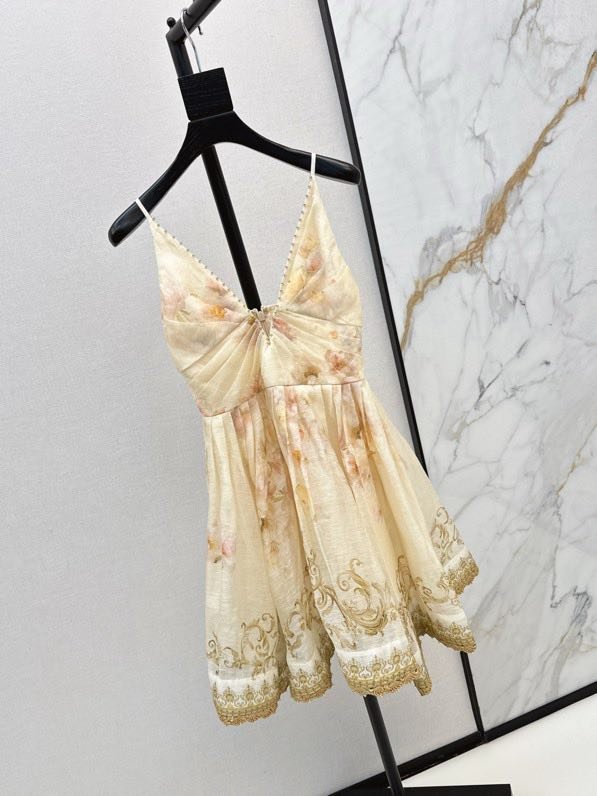 Dress of silks and flax фото 3